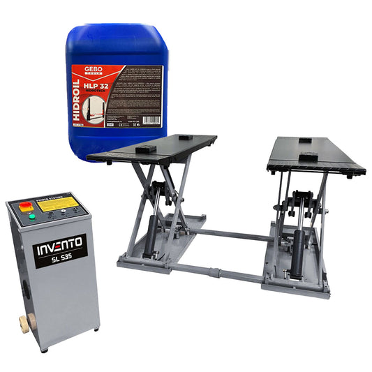 Mobilný nožnicový zdvihák do pneuservisu 3,5t, 220V, Invento