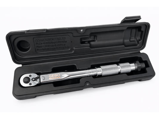 Momentový kľúč 1/4'', 5 - 25Nm, Gebo Tools