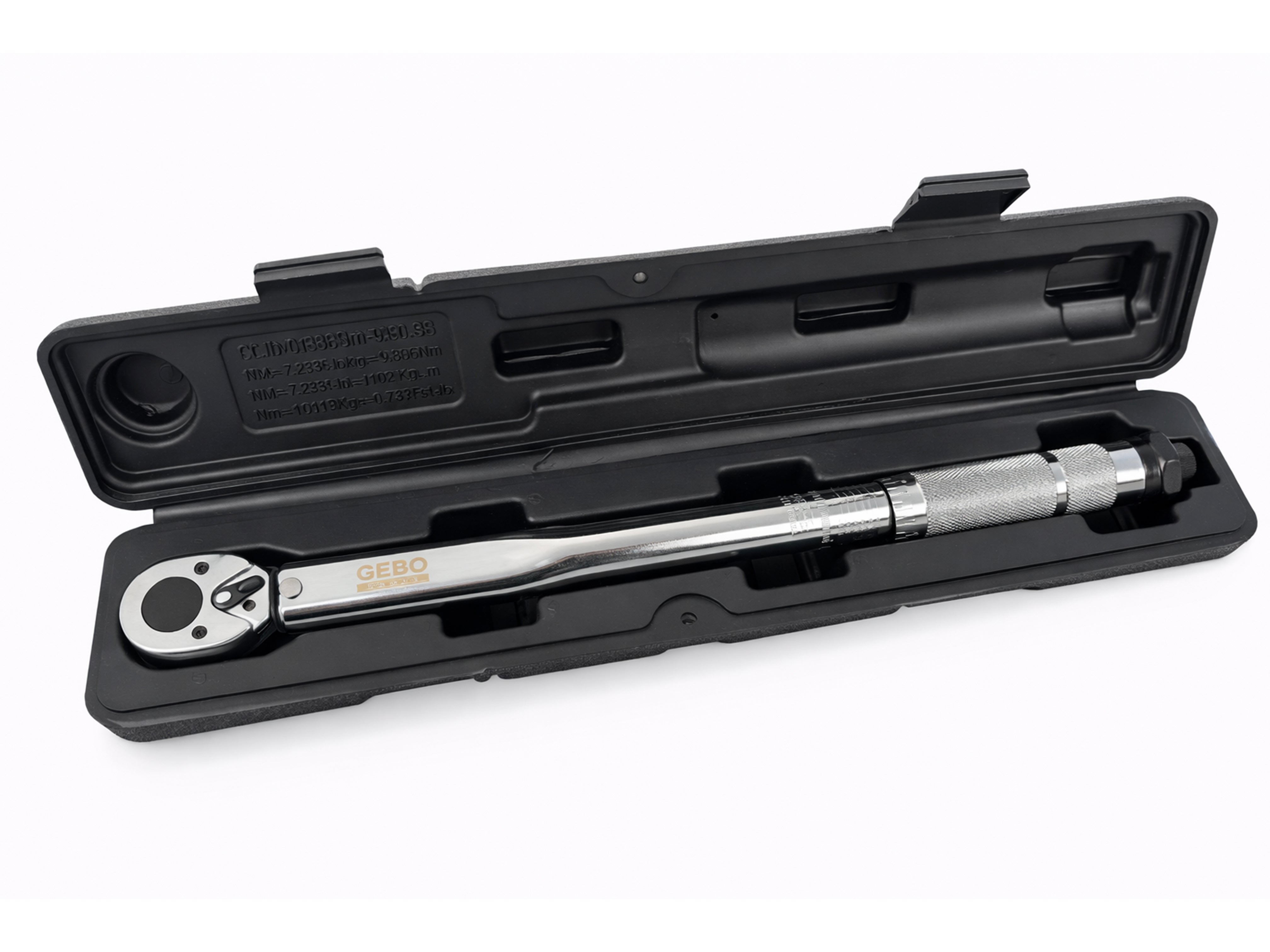Momentový kľúč 3/8'', 19 - 110Nm, Gebo Tools