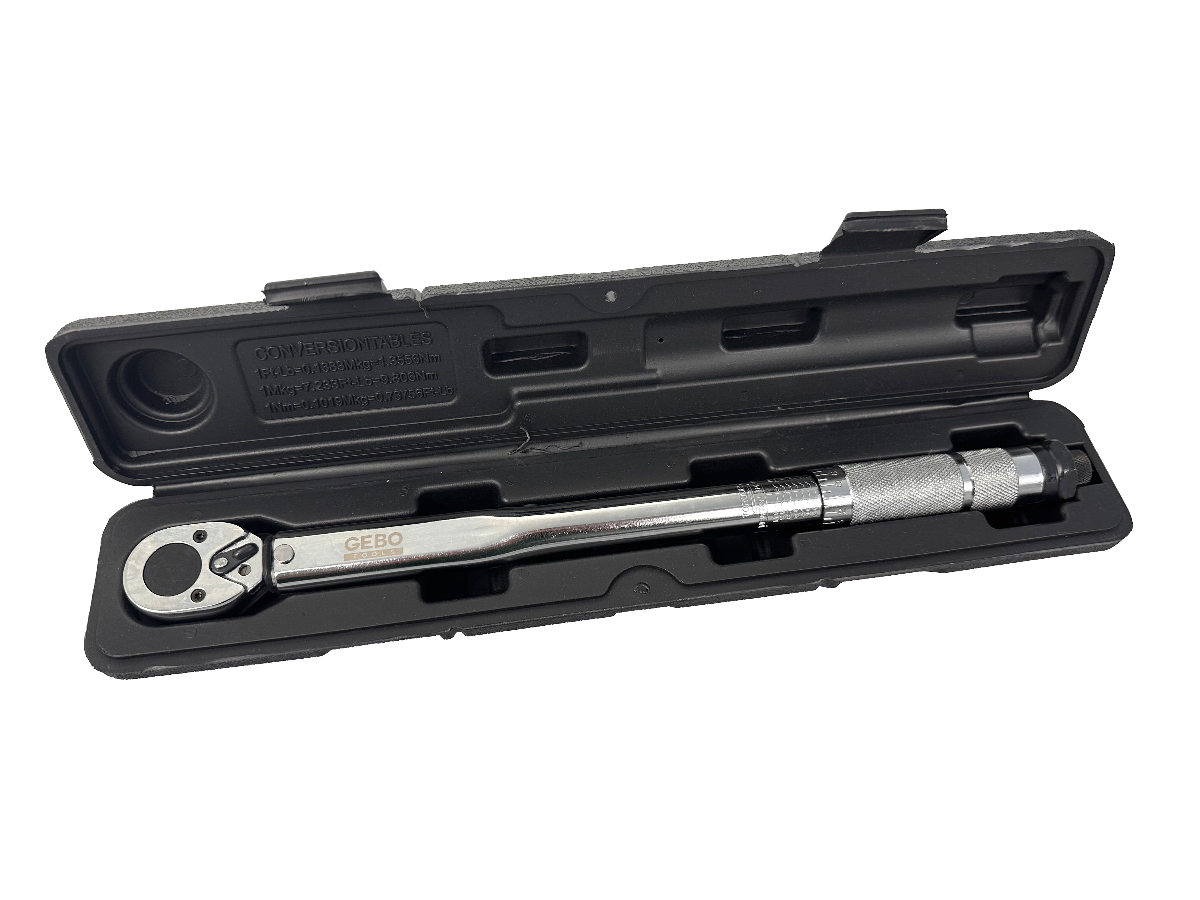 Momentový kľúč 3/8'', 19 - 110Nm, Gebo Tools