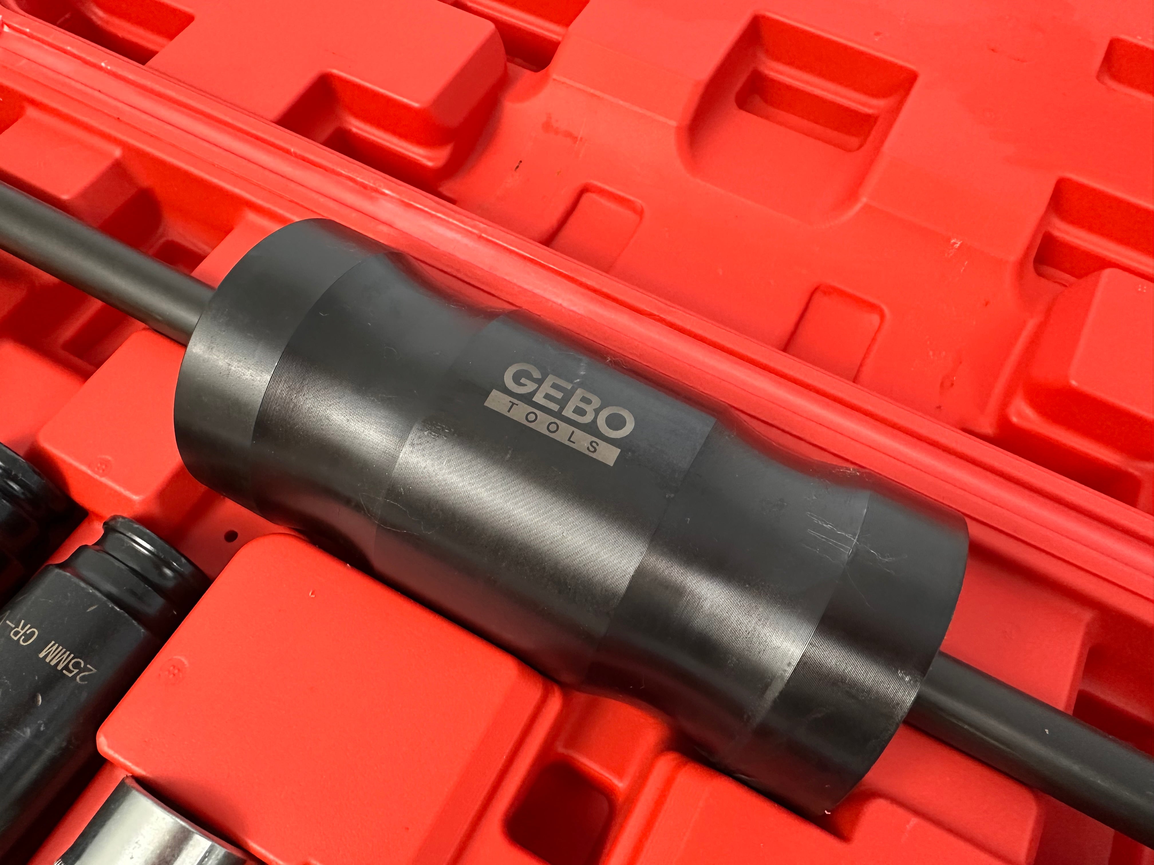 Sada na vyťahovanie vstrekovačov - diesel, 14ks, Gebo Tools
