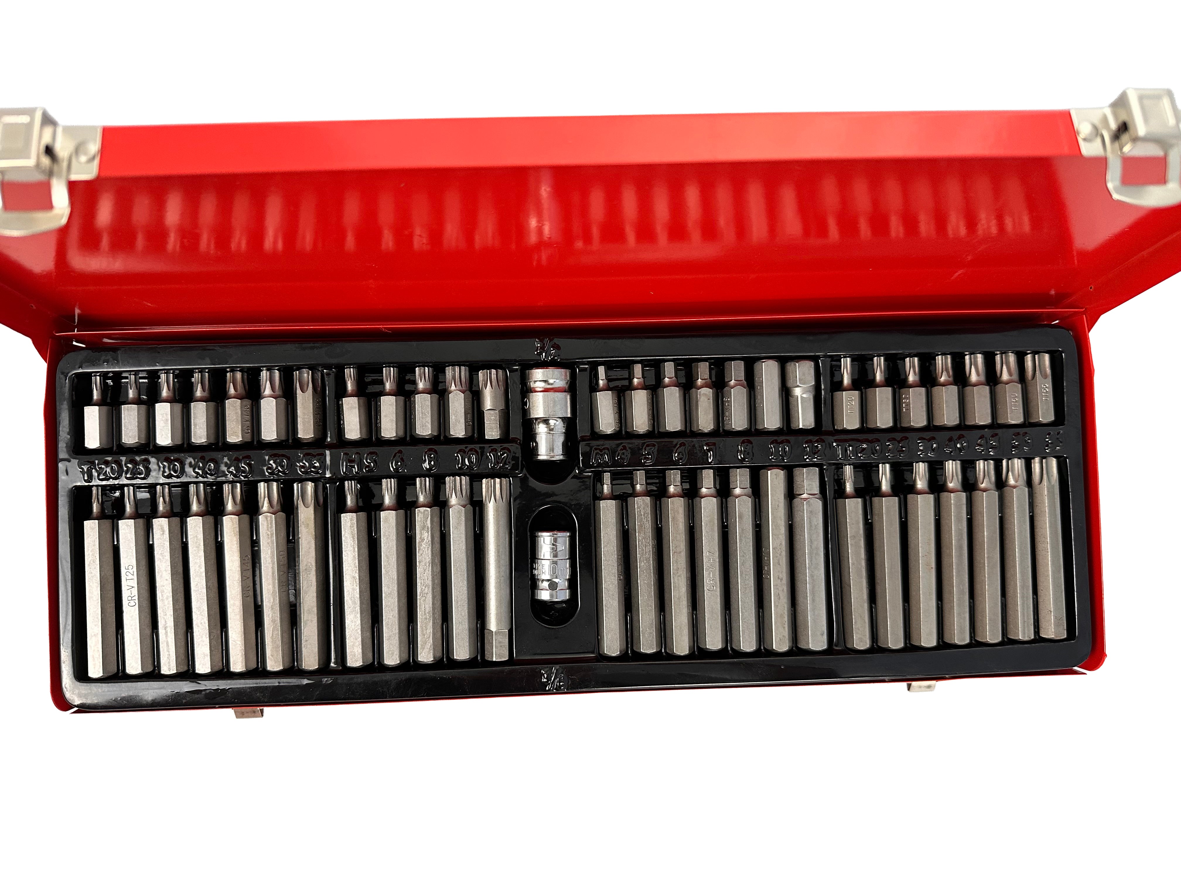 Sada bitov Hex, Torx, Torx s otvorom a XZN, 54ks, Gebo Tools