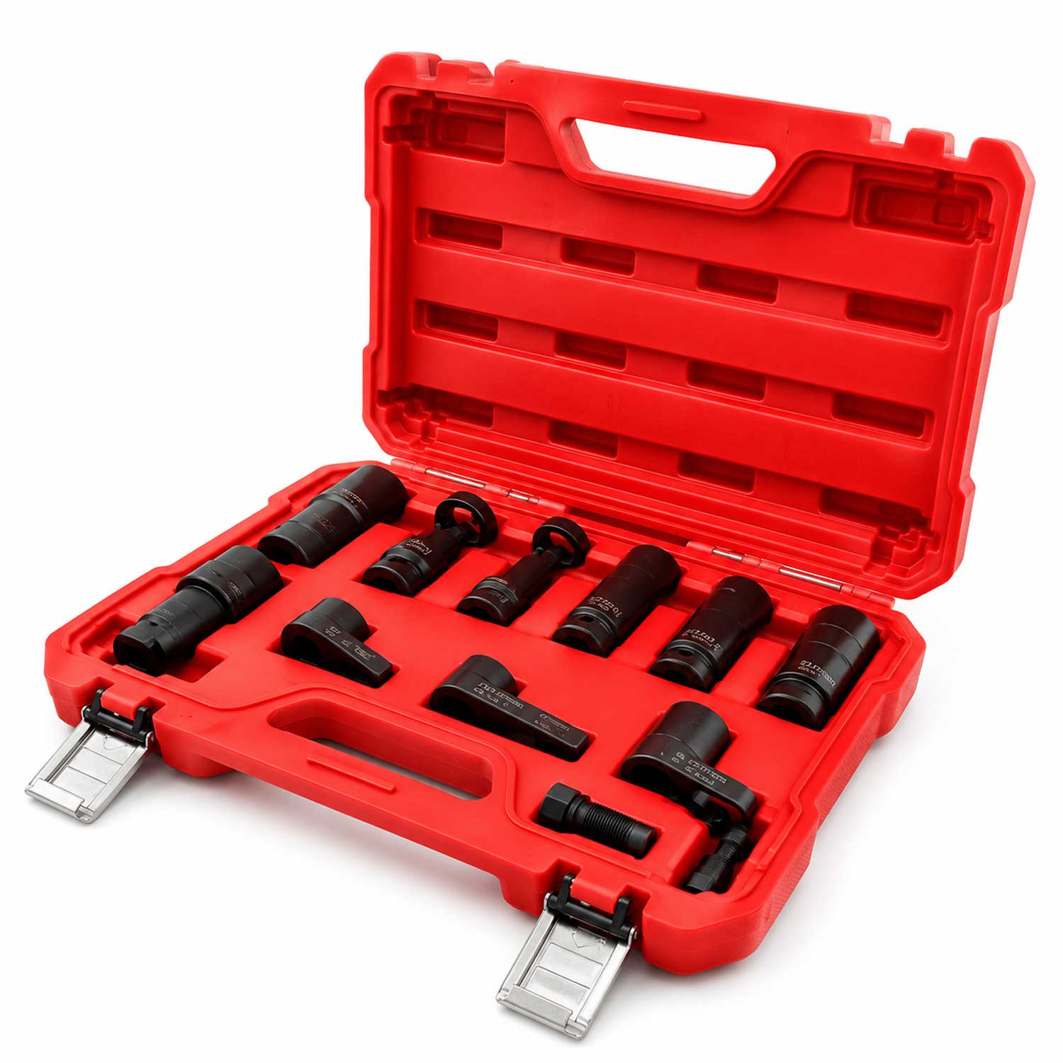 Hlavica - kľúč na lambda sondu a vstrekovače, sada 11ks Gebo Tools