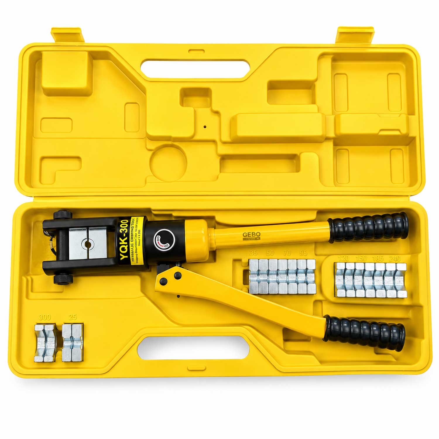 Hydraulické lisovacie kliešte 16 - 300mm2 13t Gebo Tools