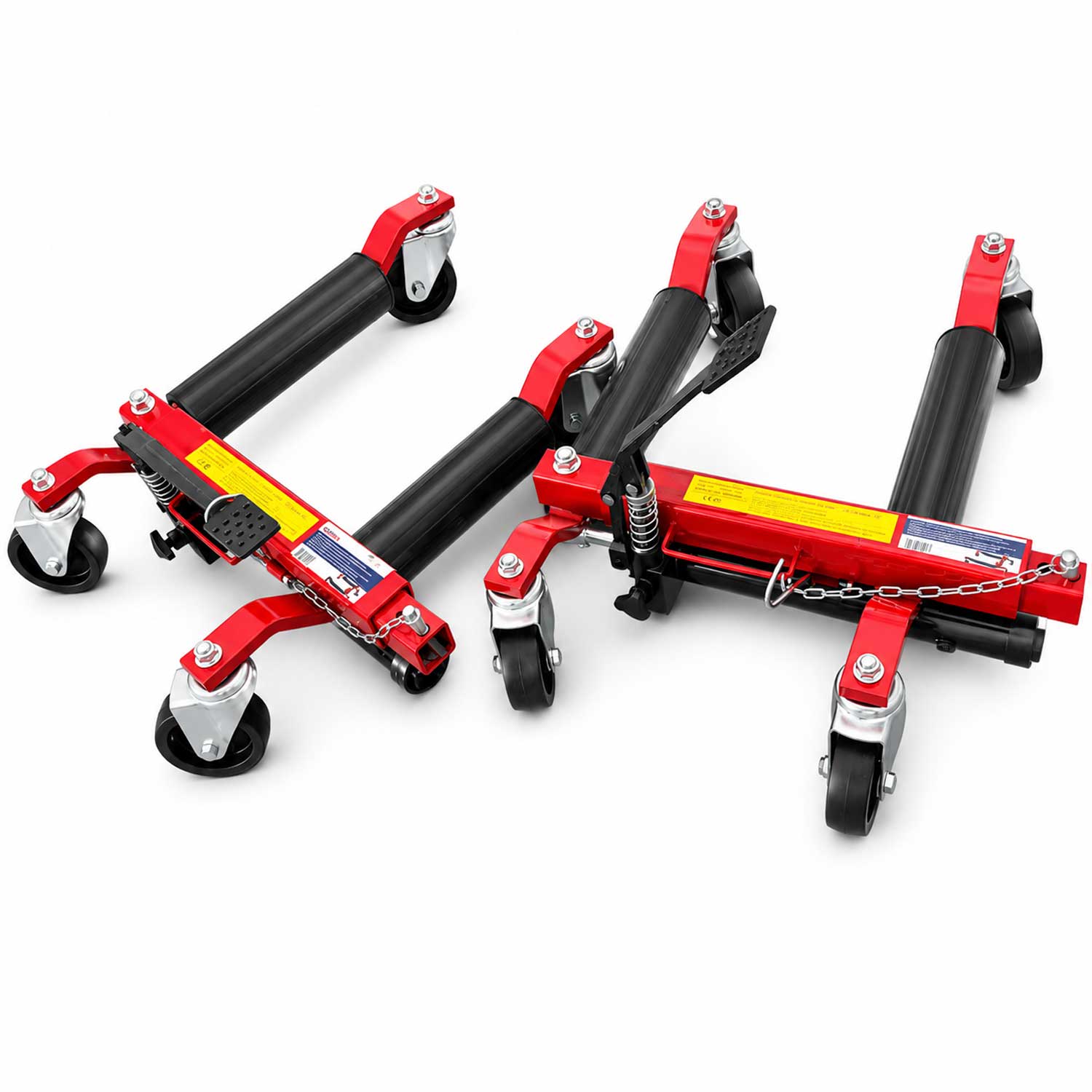 Hydraulický zdvihák - manipulačný vozík na presun poškodených vozidiel 680kg Gebo Tools