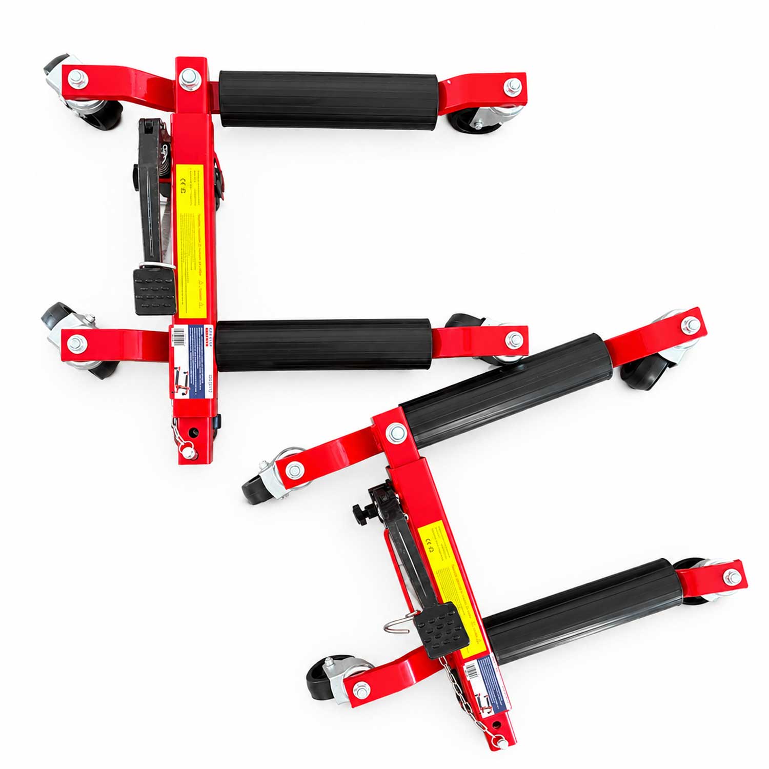 Hydraulický zdvihák - manipulačný vozík na presun poškodených vozidiel 680kg Gebo Tools