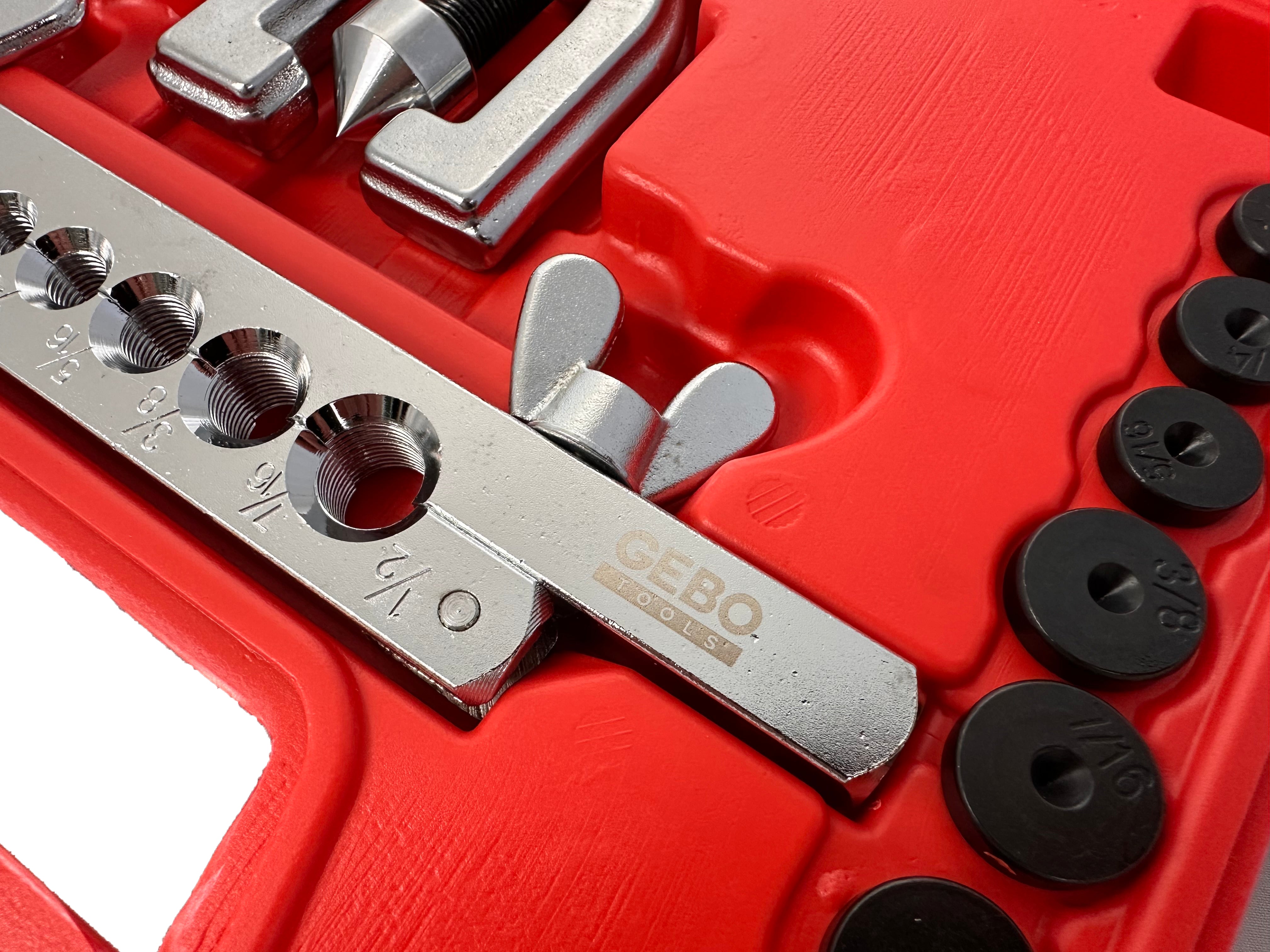 Pertlovacia sada na brzdové trubky Gebo Tools