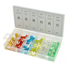 Sada mini automobilových poistiek 5 - 30A, 120ks