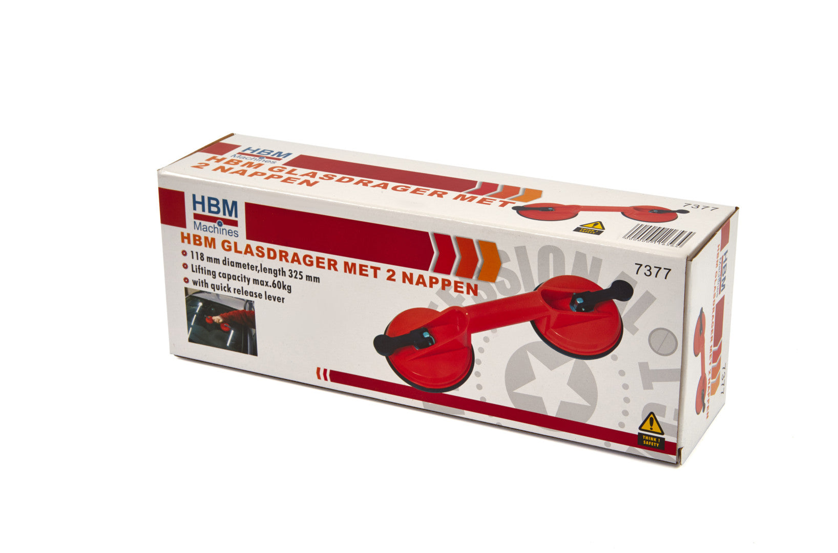 Prísavný držiak dvojitý - manipulačná prísavka na sklo