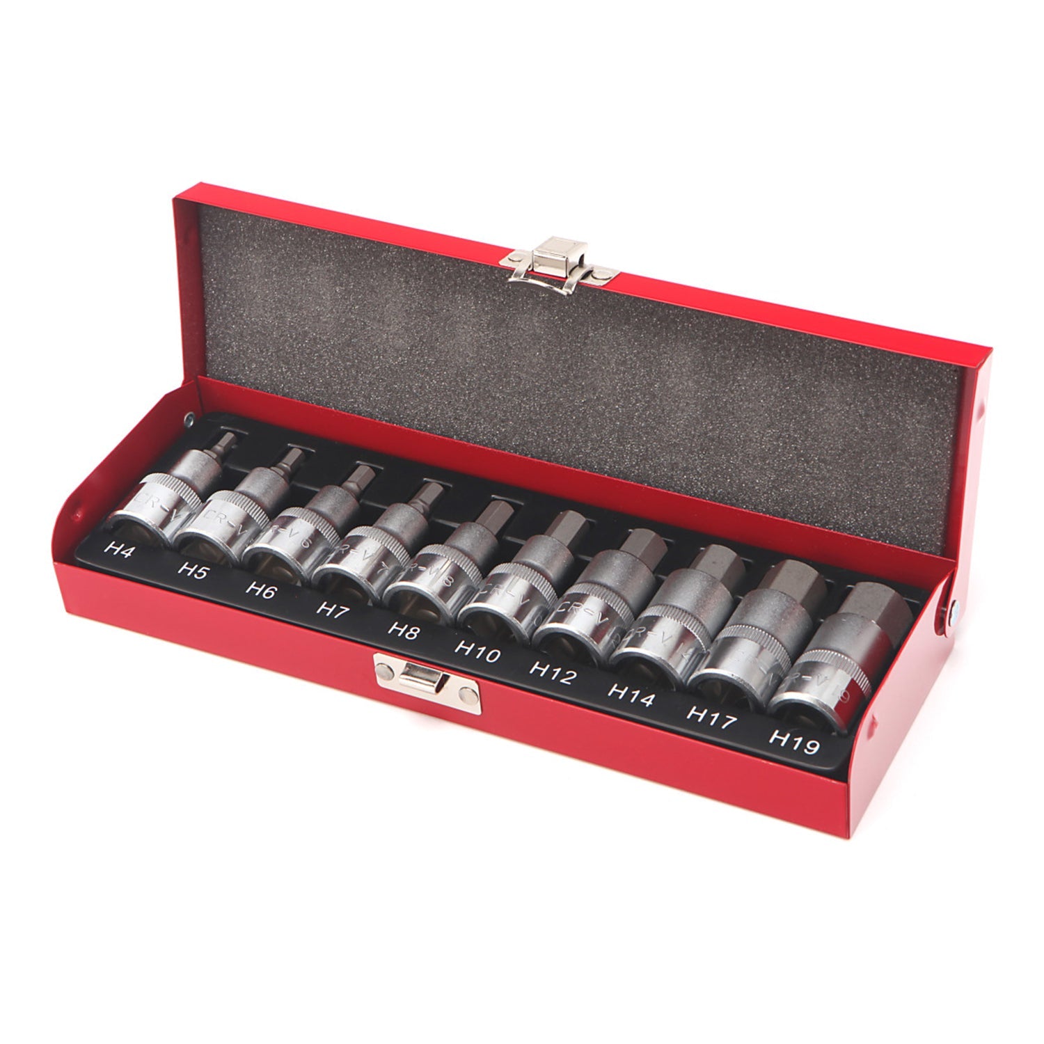 Nástrčné kľúče - bity imbus 1/2'' H4 - H19 10ks