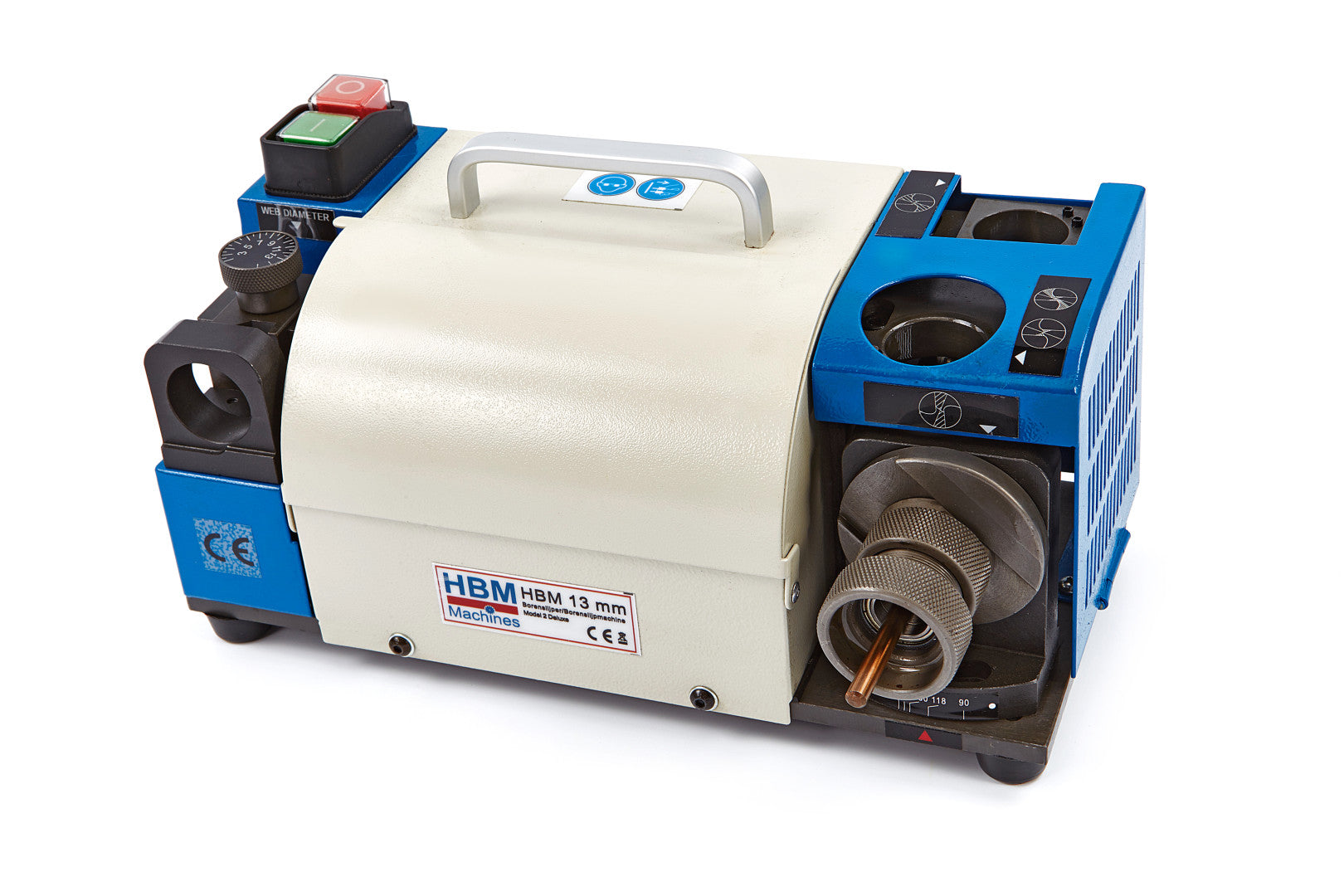 Profesionálna brúska na vrtáky - model 2, do 13mm