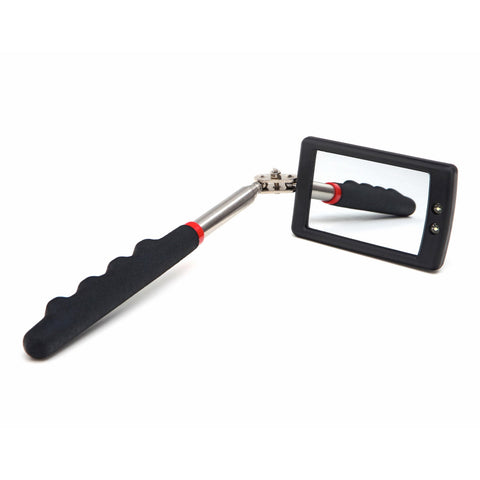 Teleskopické kontrolné zrkadlo s led osvetlením