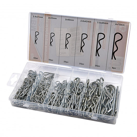 Sada závlačiek 150 kusov hbm