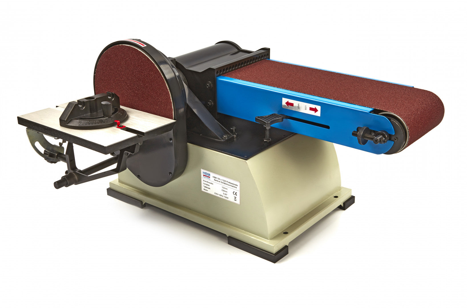 Pásová a kotúčová brúska, 750W