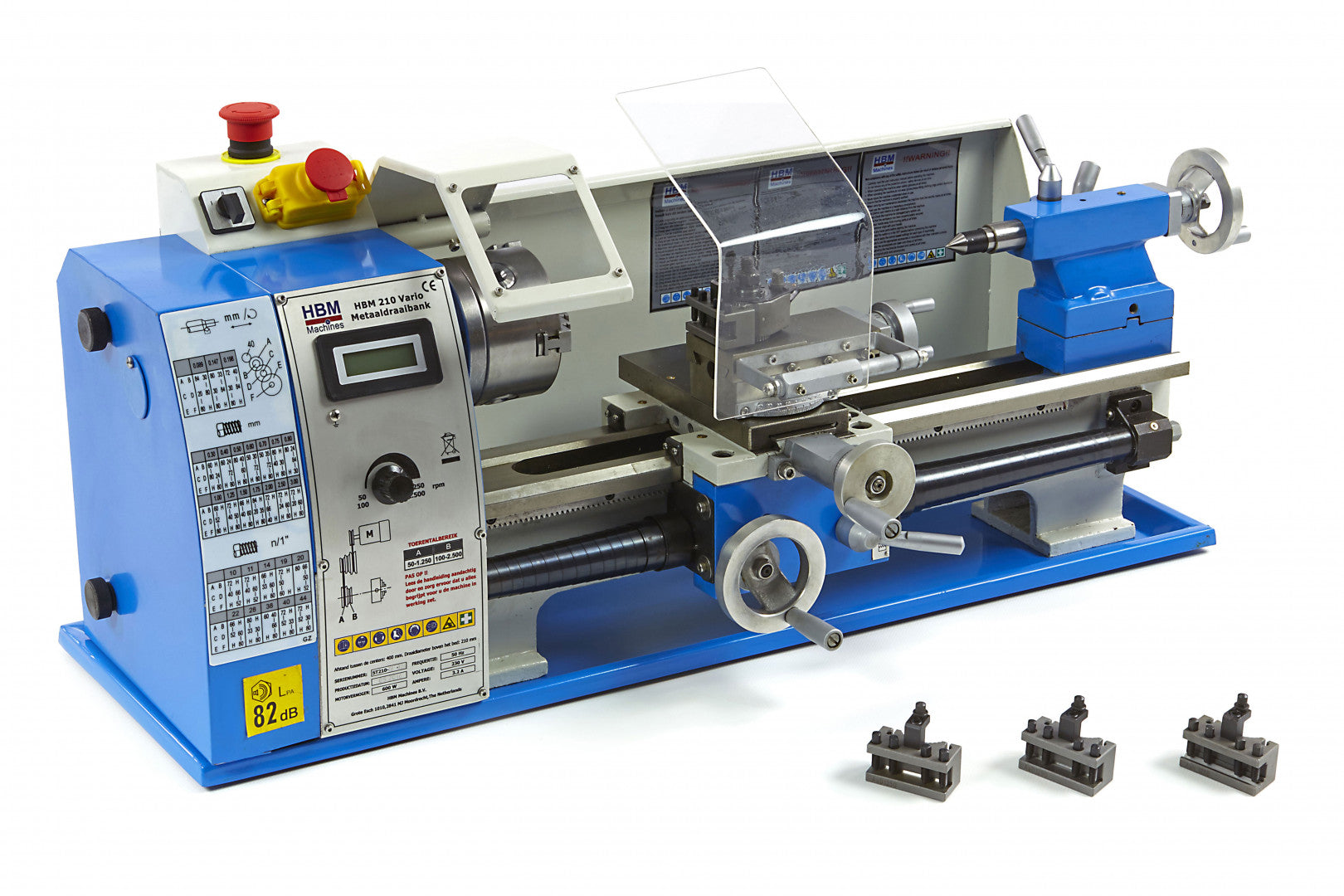 Variabilný kovový sústruh so systémom rýchlej výmeny držiakov 210 a0