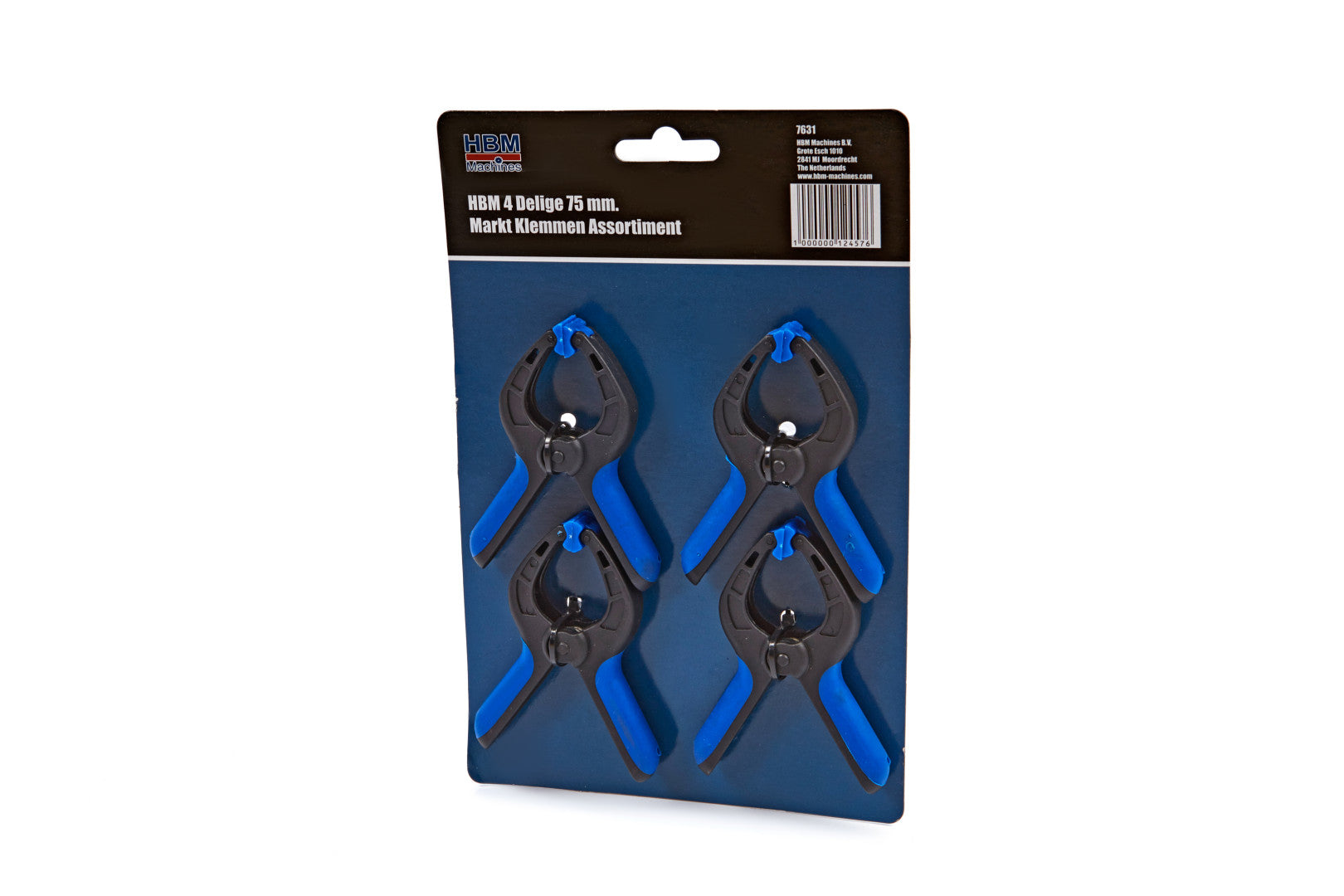 Sada pružinových svoriek na zverák 80 mm 4 kusy