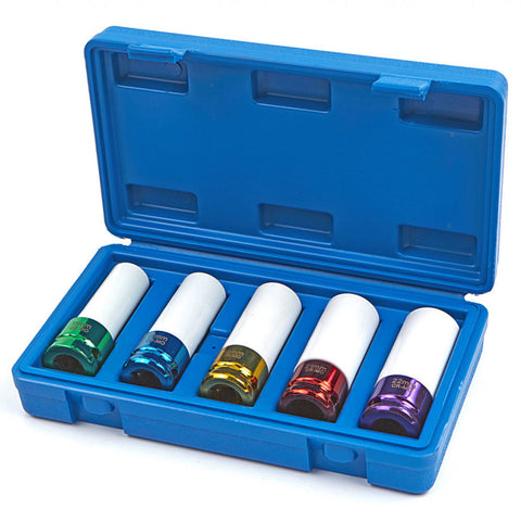 Sada nástrčiek s ochranou na hliníkové disky, 5 kusov