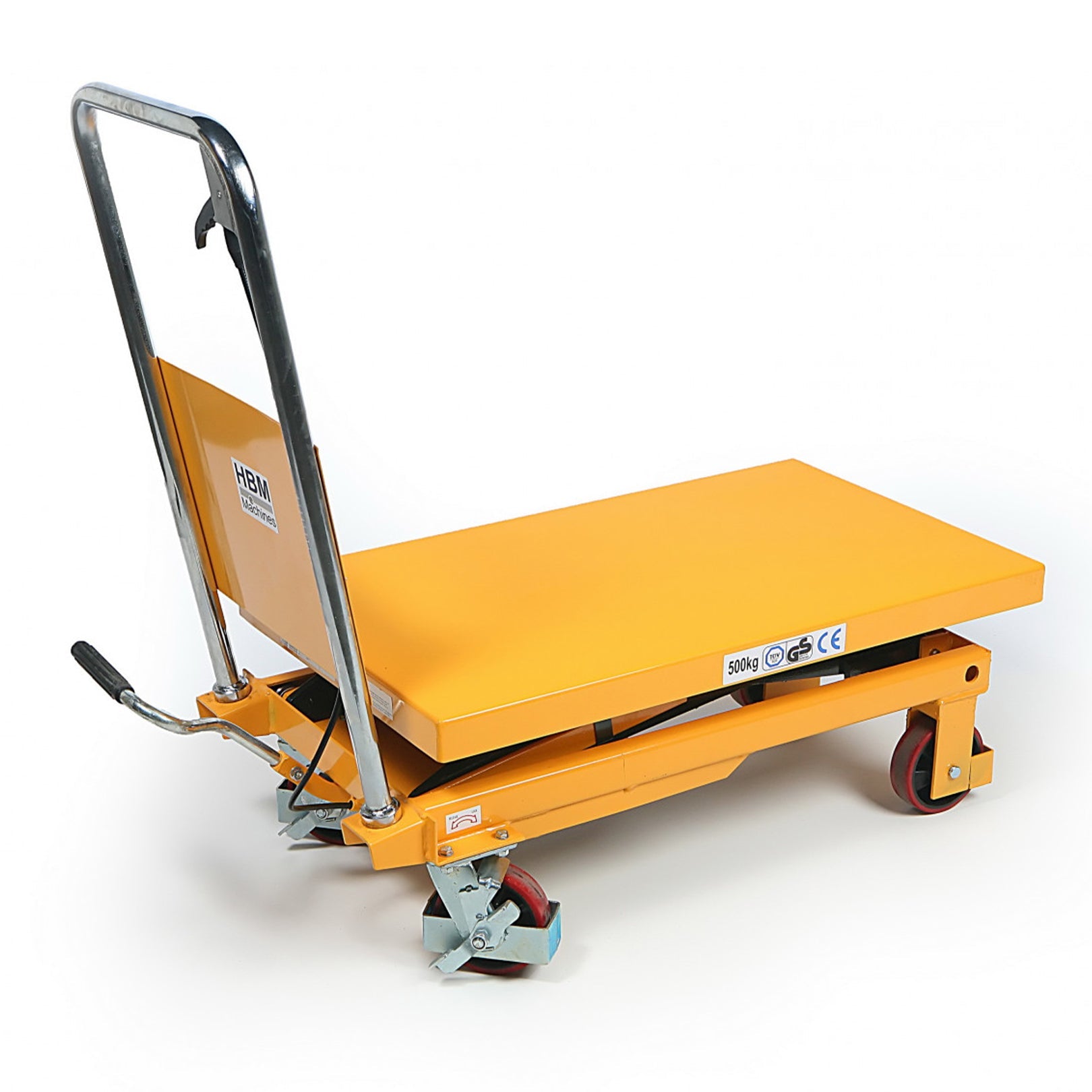 Pojazdný hydraulický zdvíhací nožnicový stôl 500kg