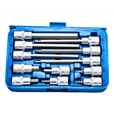 Sada imbus (hex) bitov 1/2 dlhé a krátke h4-h12 12 kusov
