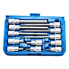 Sada imbus HEX bitov 1/2'' dlhé a krátke H4 - H12, 12ks