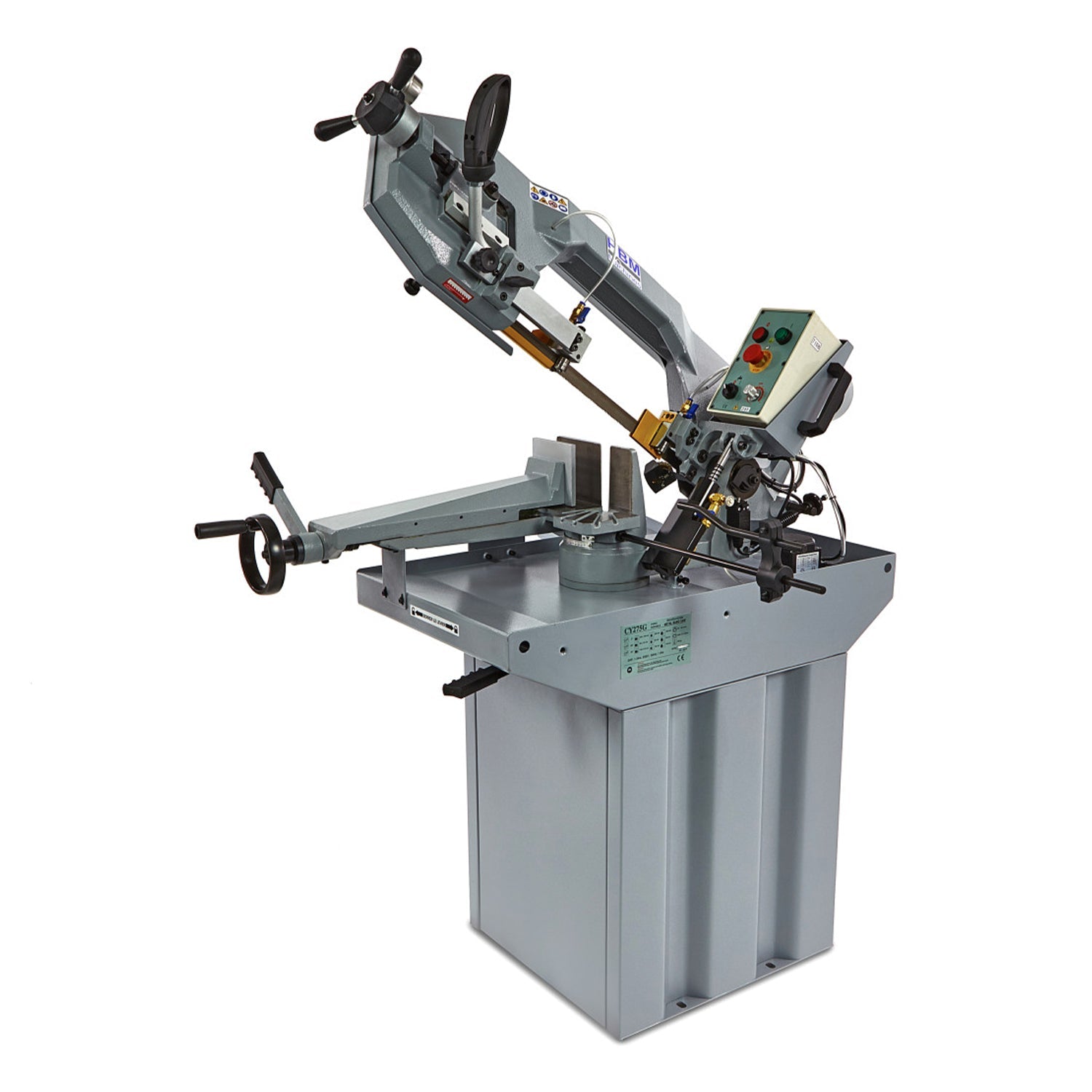 Horizontálna pásová píla na kov, profesionálna 276