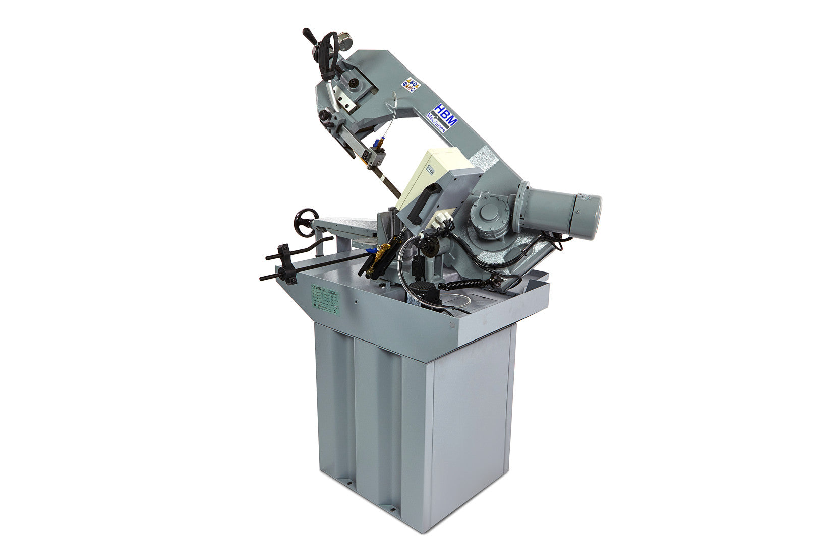 Horizontálna pásová píla na kov, profesionálna 276