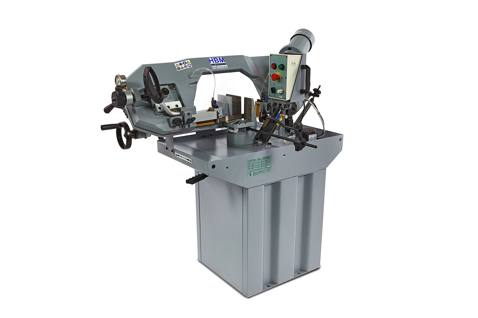 Horizontálna pásová píla na kov, profesionálna 276