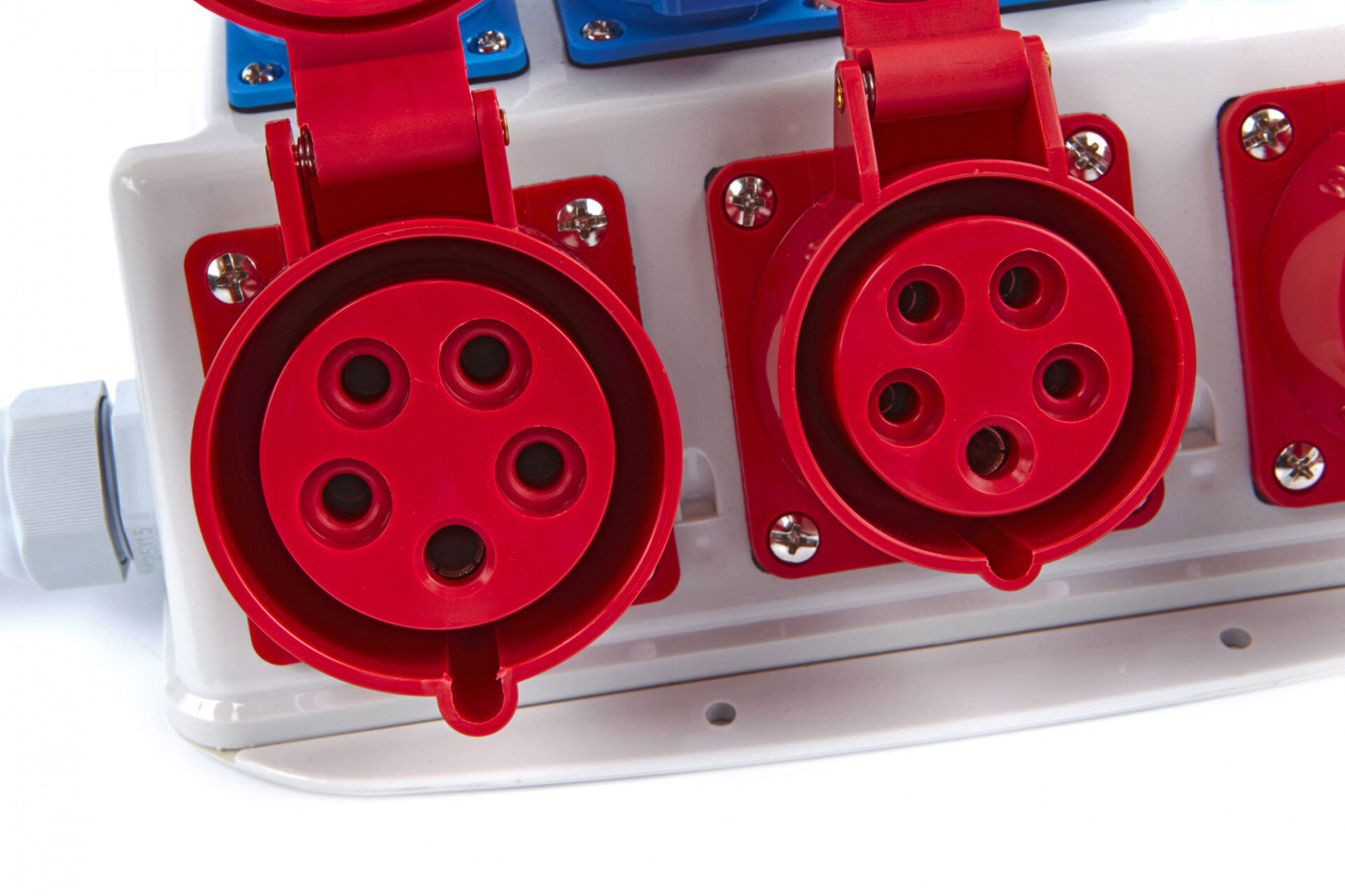 Prenosná rozvodná skrinka s istením 3 x 400V, 4 x 230V, IP44