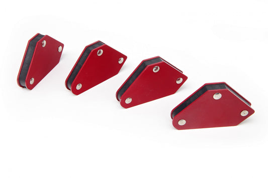 Sada magnetických pravouhlých dorazov na zváranie 4 kusy