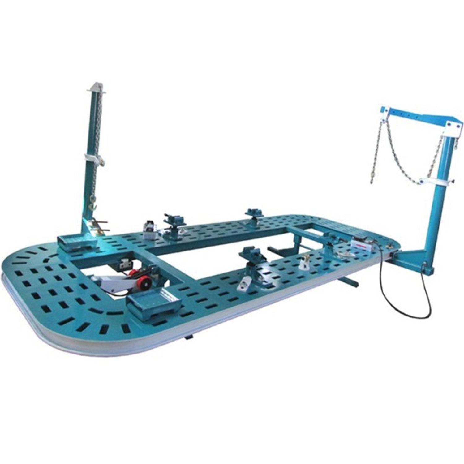 Stojan na manipuláciu s karosériami áut – ťažný dozer