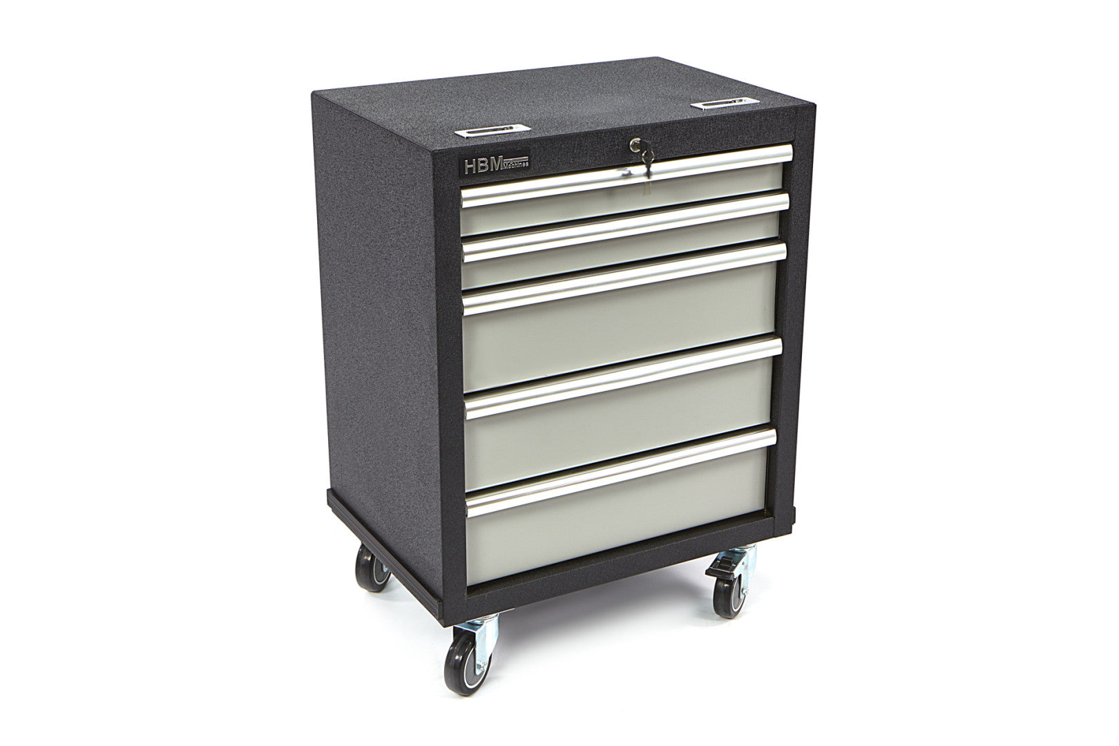 Profesionálna skrinka - vozík na náradie, 5 zásuviek HBM