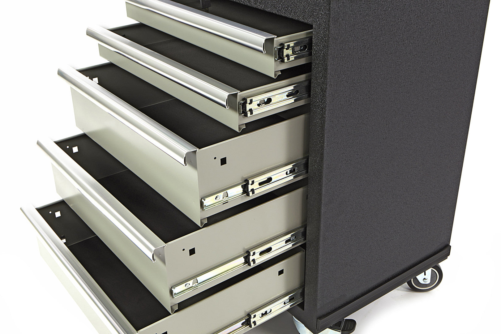 Profesionálna skrinka - vozík na náradie, 5 zásuviek HBM