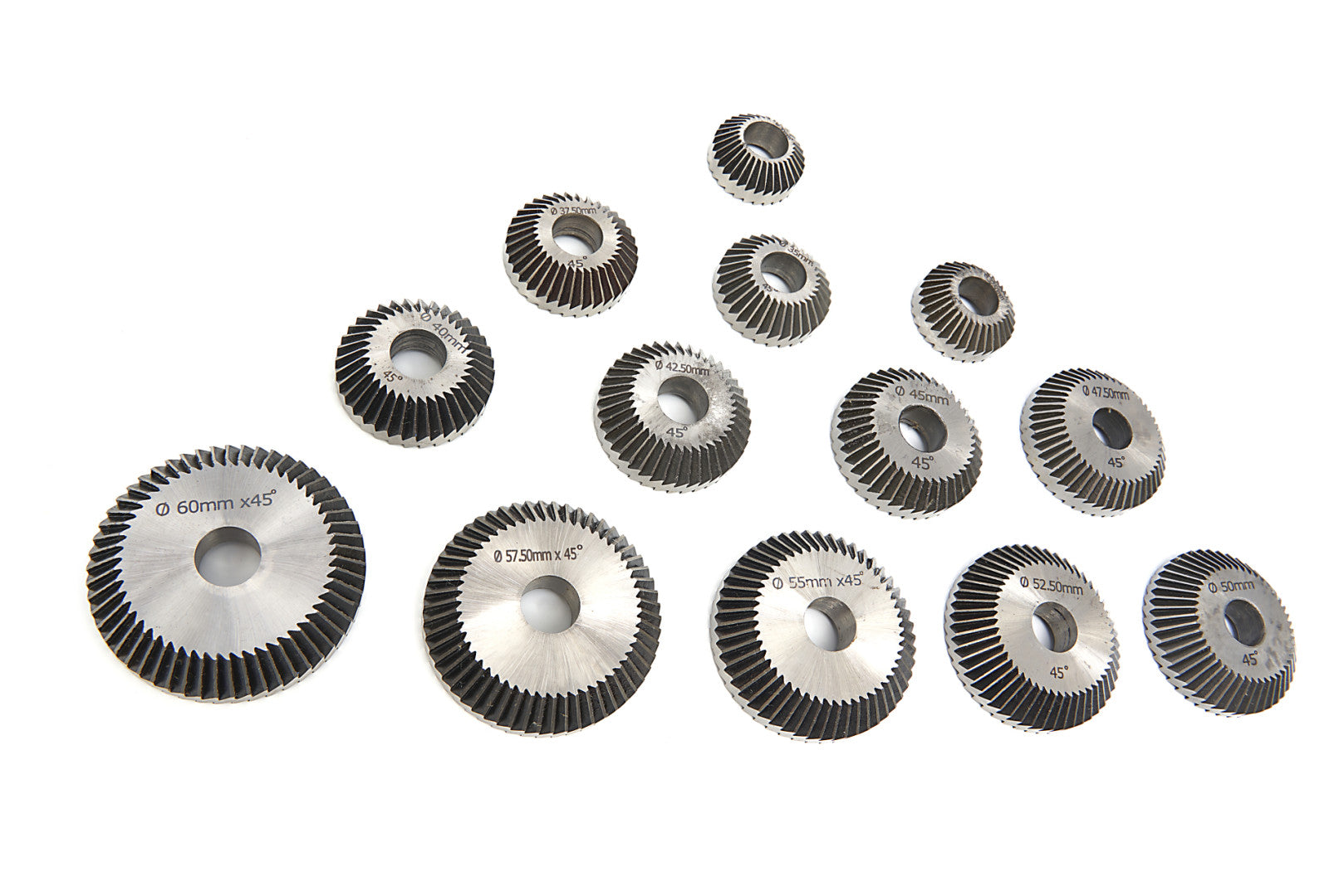 Frézy na sedlá ventilov 13ks