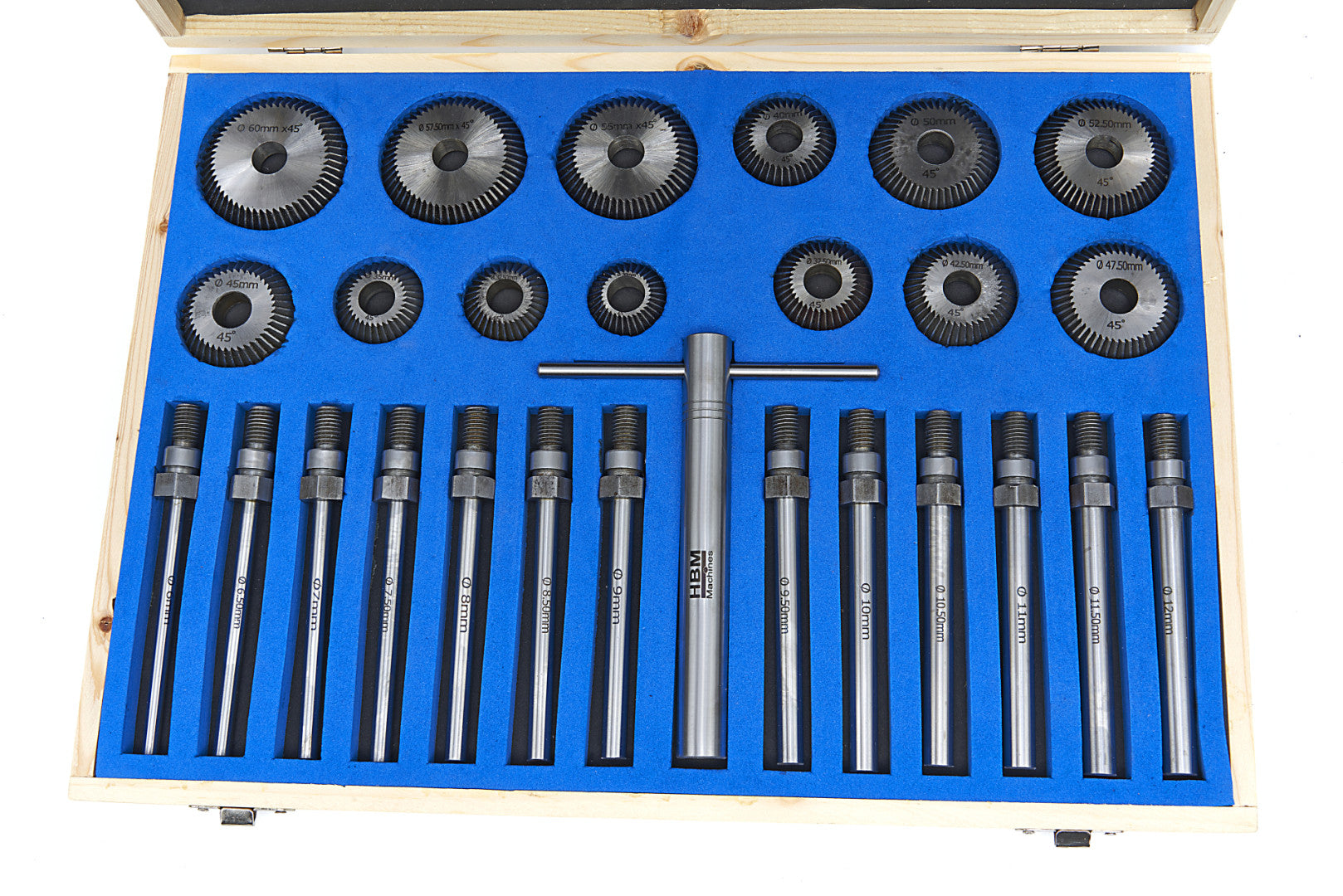 Frézy na sedlá ventilov 13ks