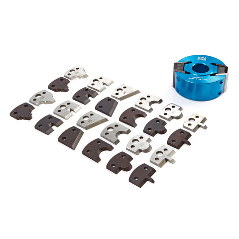 Frézovacia hlava so sadou nožov 100mm