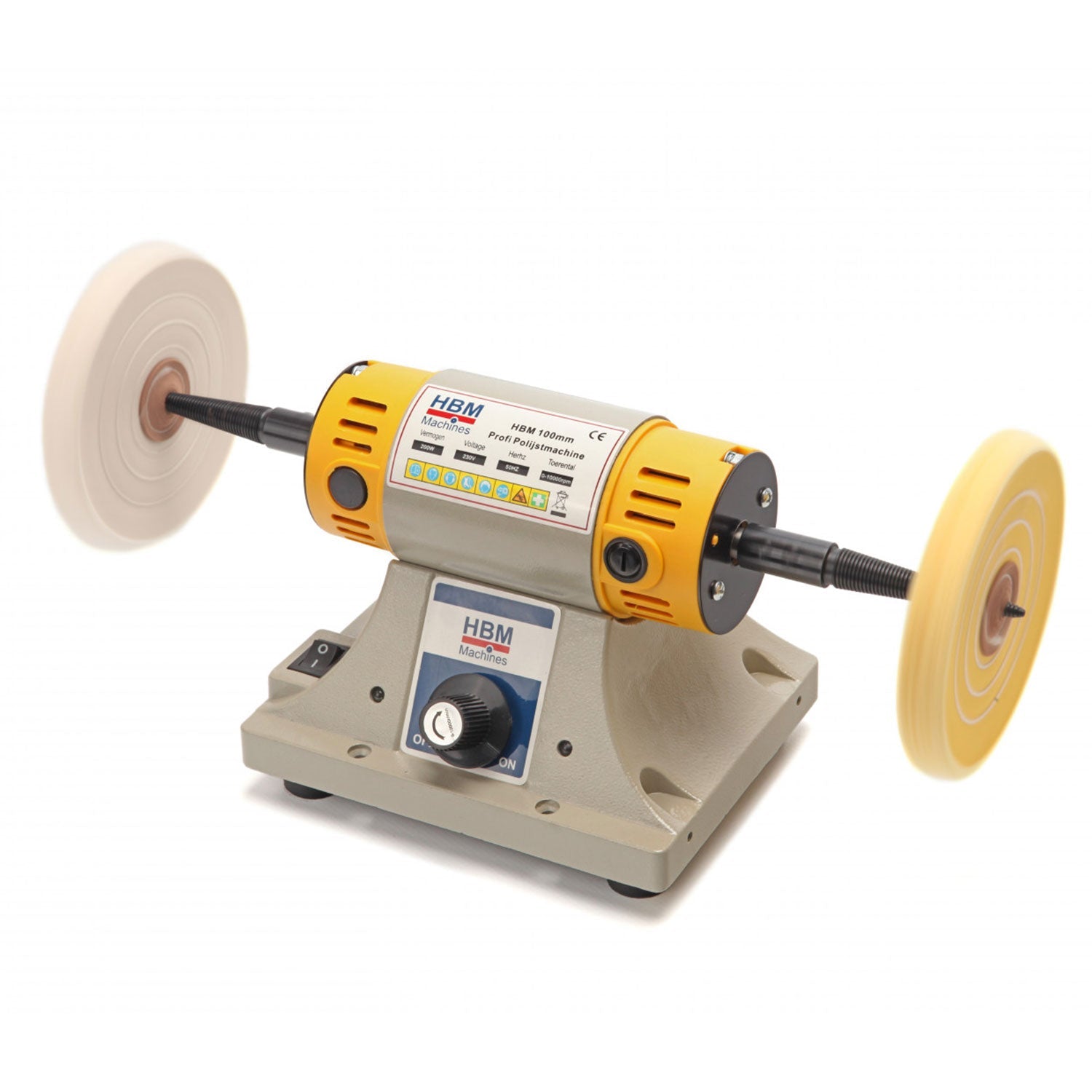 Profesionálna stolová leštička/polisher 100mm HBM