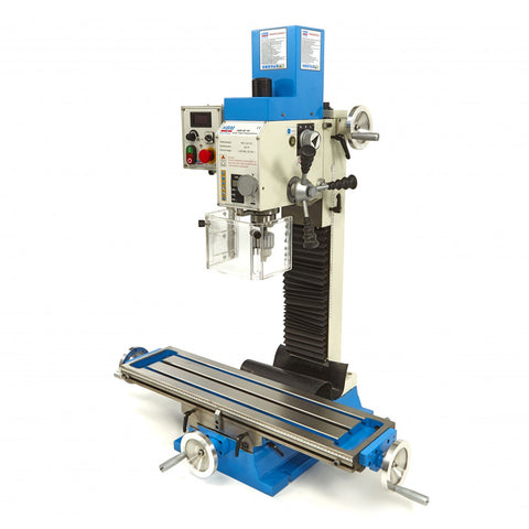 Frézovacia vŕtačka - vyvŕtavacia fréza s veľkým stolom BF30