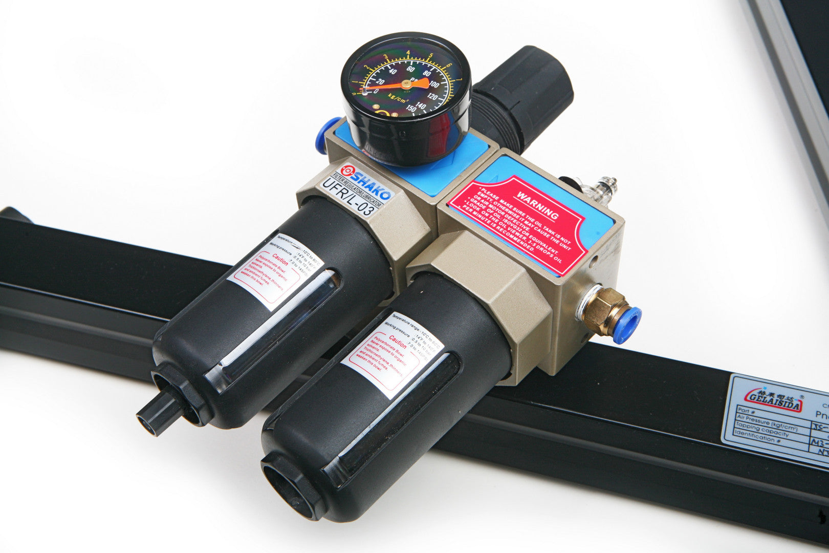 Pneumatický závitorez s trojkĺbovým ramenom M3 - M12