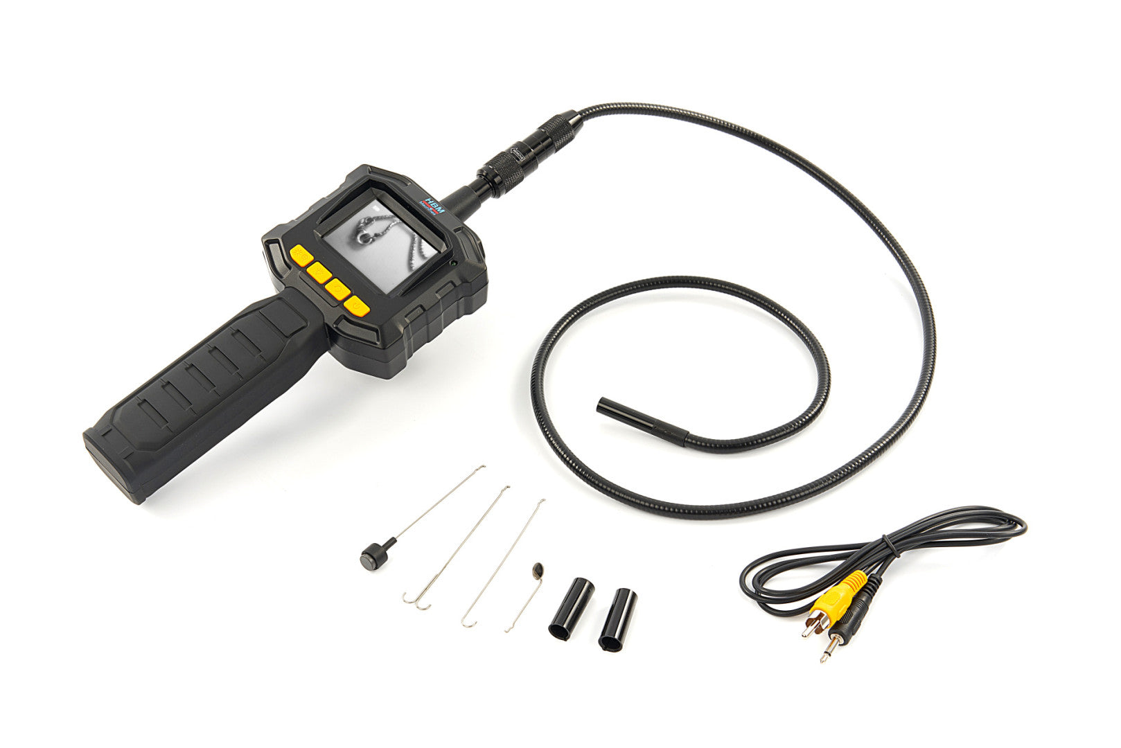 Inšpekčná endoskopická kamera, farebný 2,3'' LCD TFT displej HBM Machines Holandsko