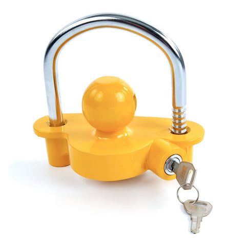 Zámok proti krádeži na spojku prívesu a karavanu