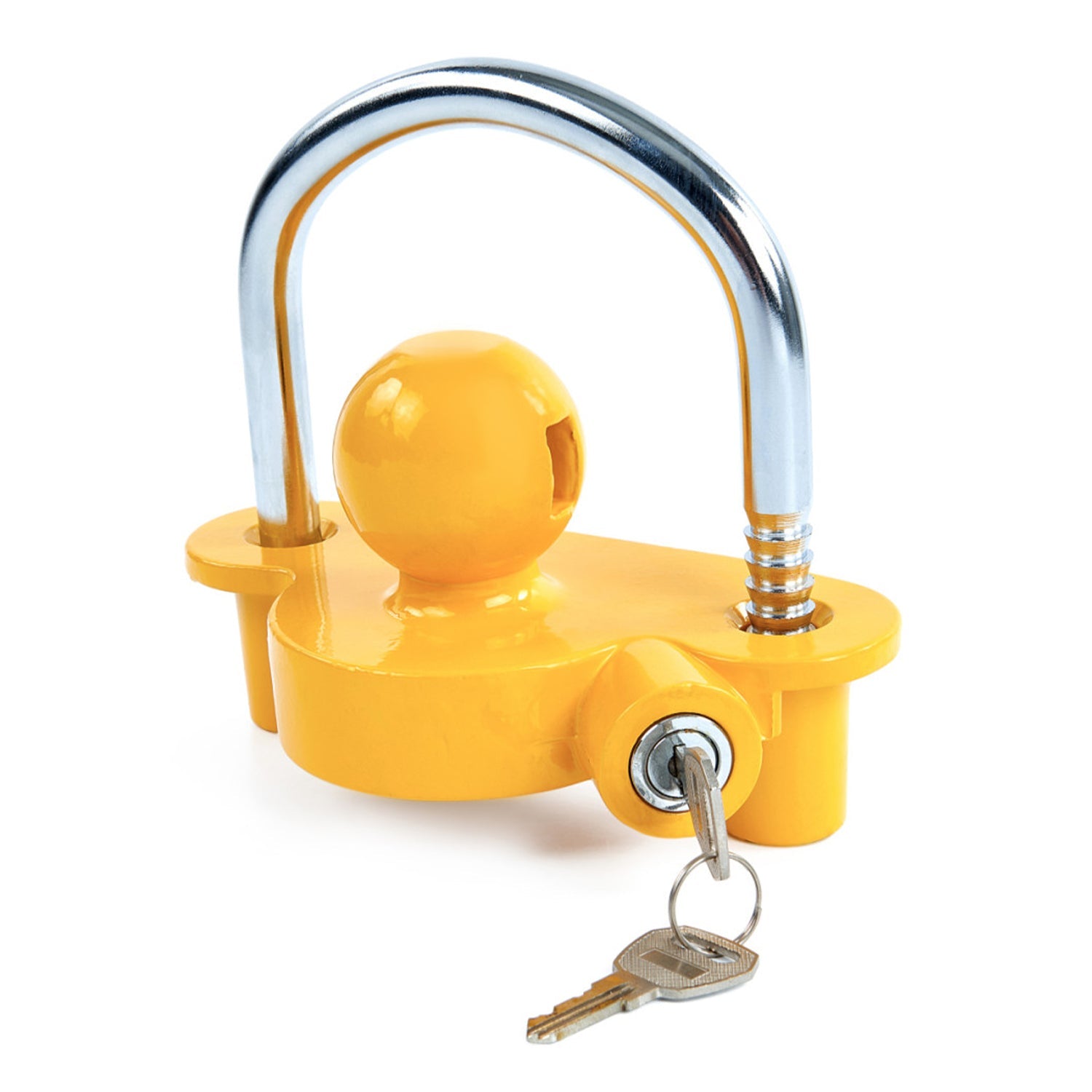 Zámok proti krádeži na spojku prívesu a karavanu