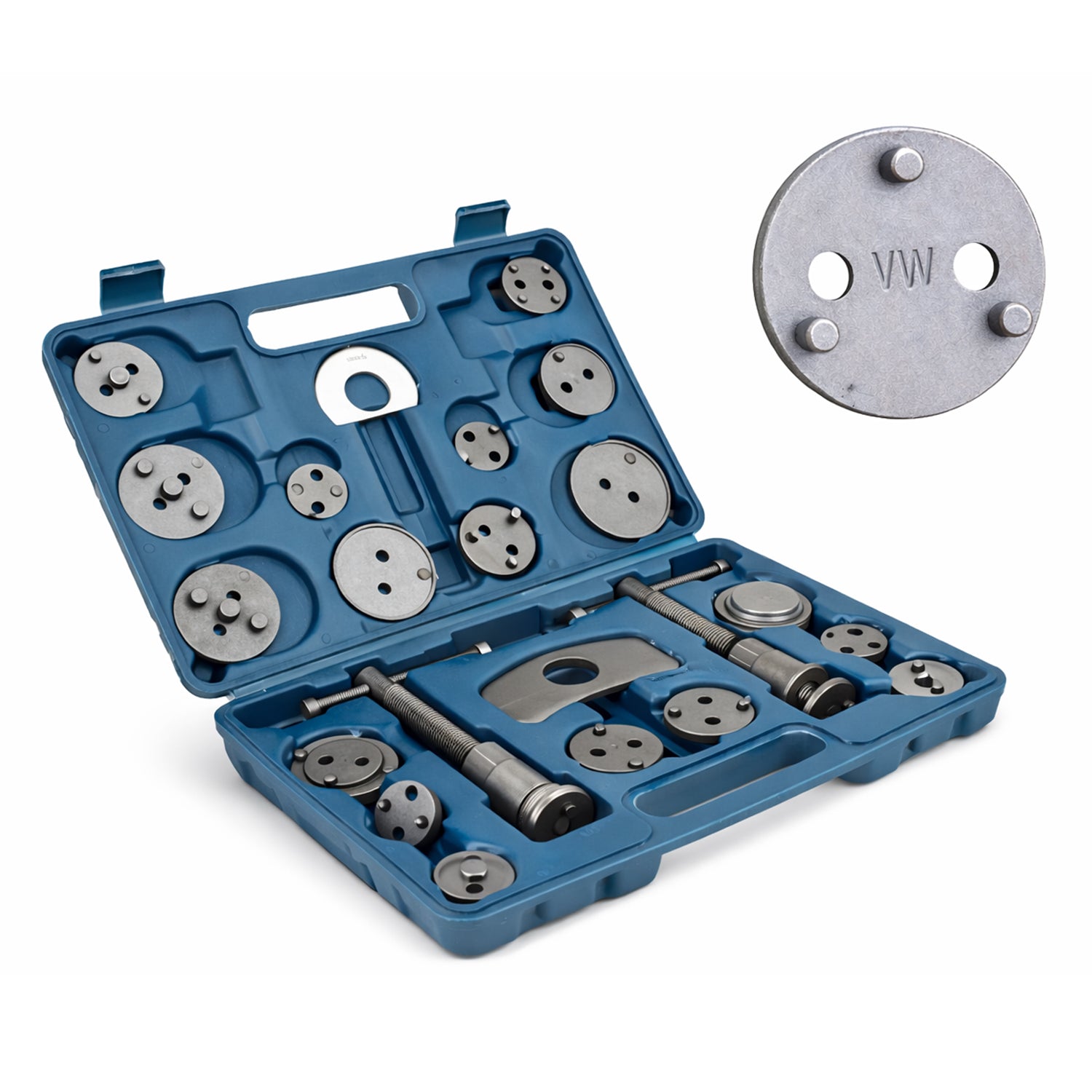 Univerzálna sada na zatlačenie - lisovanie brzdových piestov, 22ks