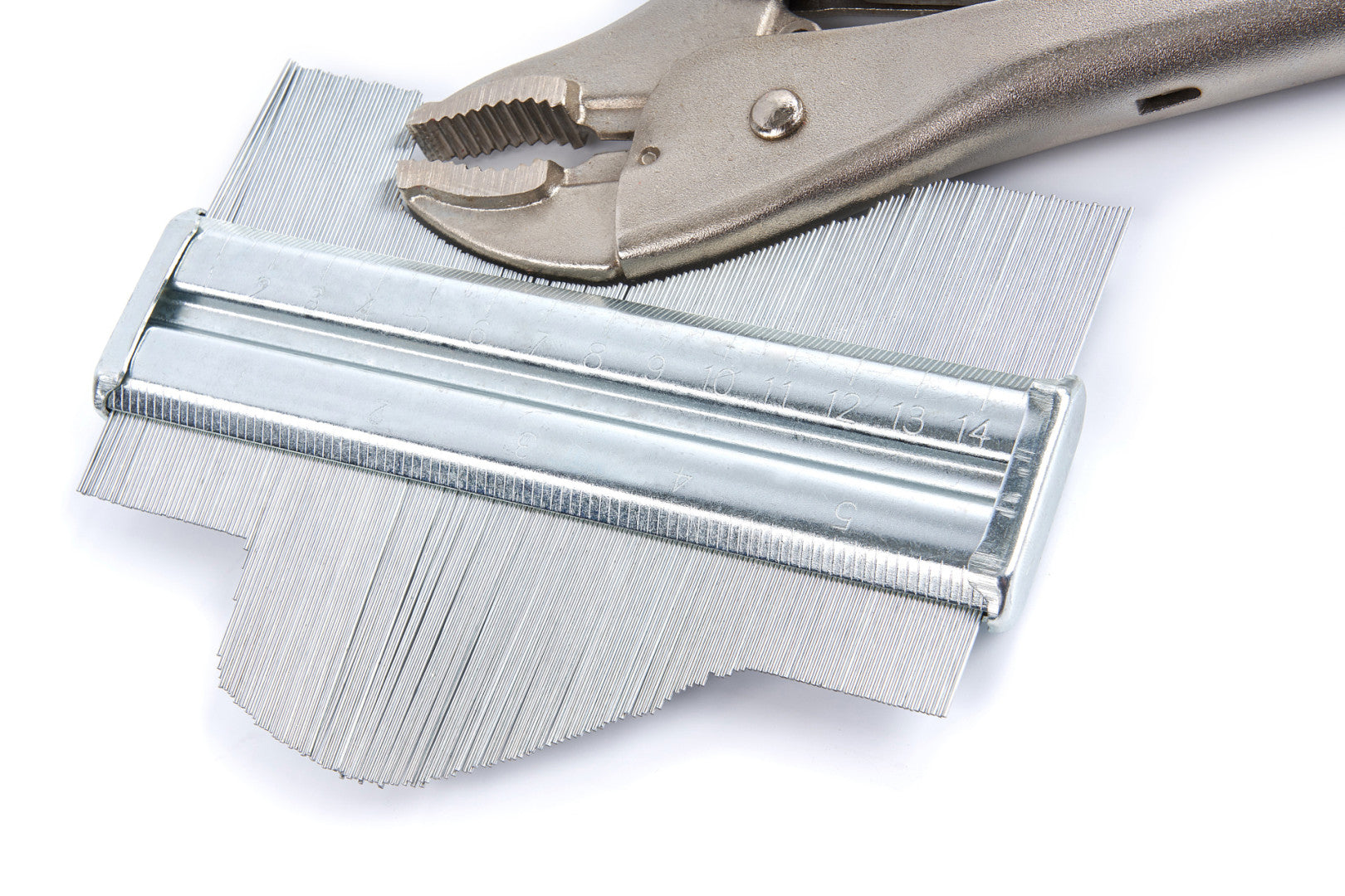 Oceľová obrysová šablóna profesionálna 150mm