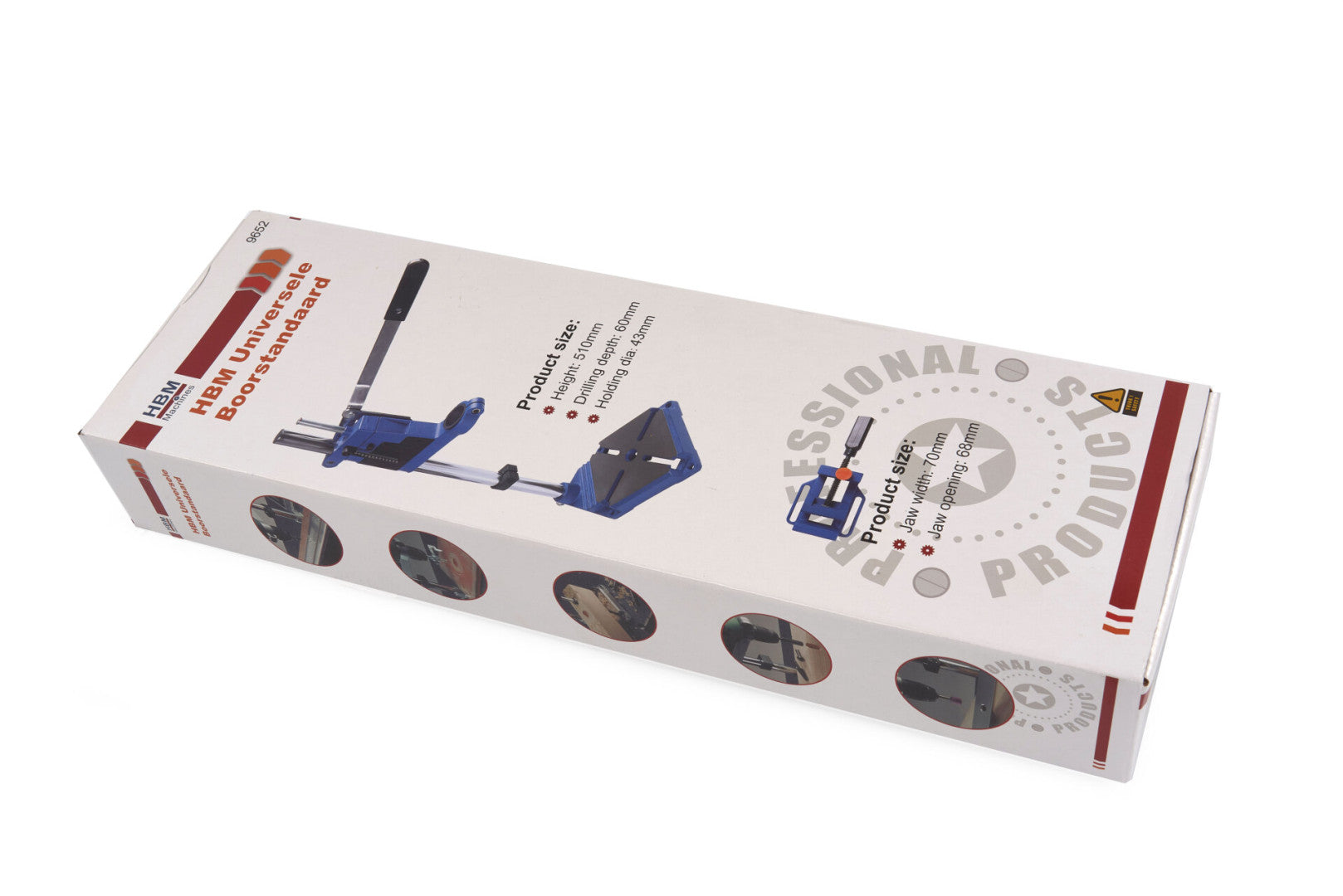 Univerzálny držiak na vŕtačku so zverákom