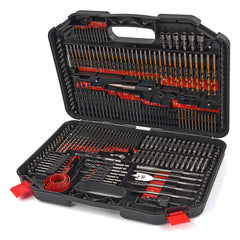 Súprava bitov, vrtákov, vykružovacích korún a fréz na drevo, kov a murivo 246ks