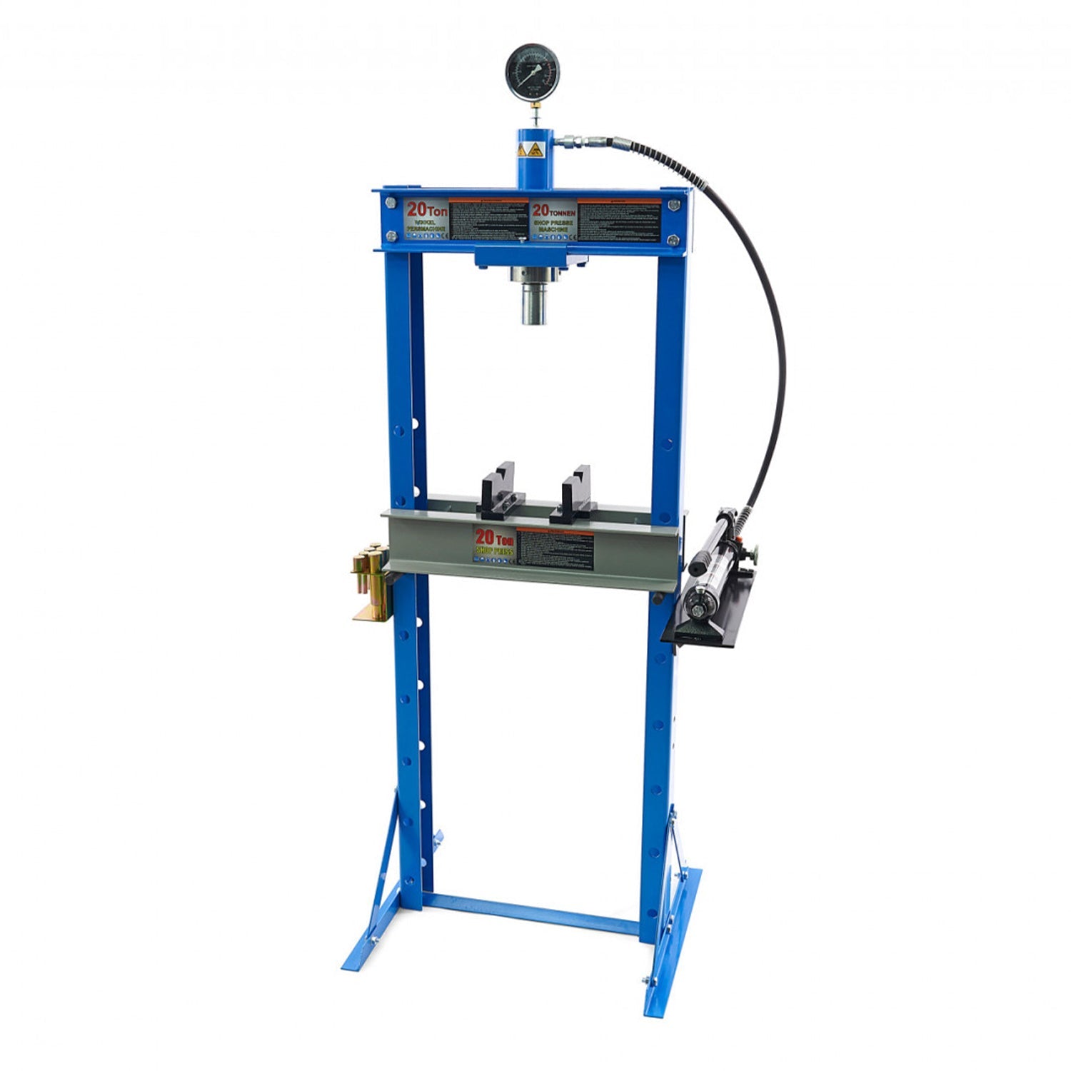 Stojanový hydraulický lis 20t s adaptérmi