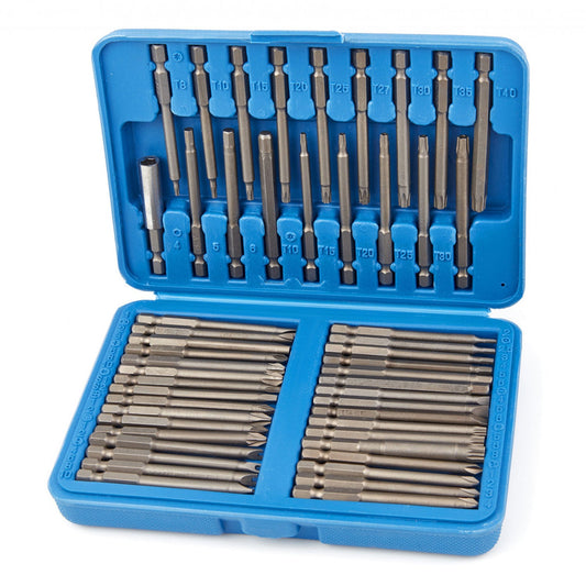 Sada 50 dlhých bitov na vŕtačku hbm machines holandsko