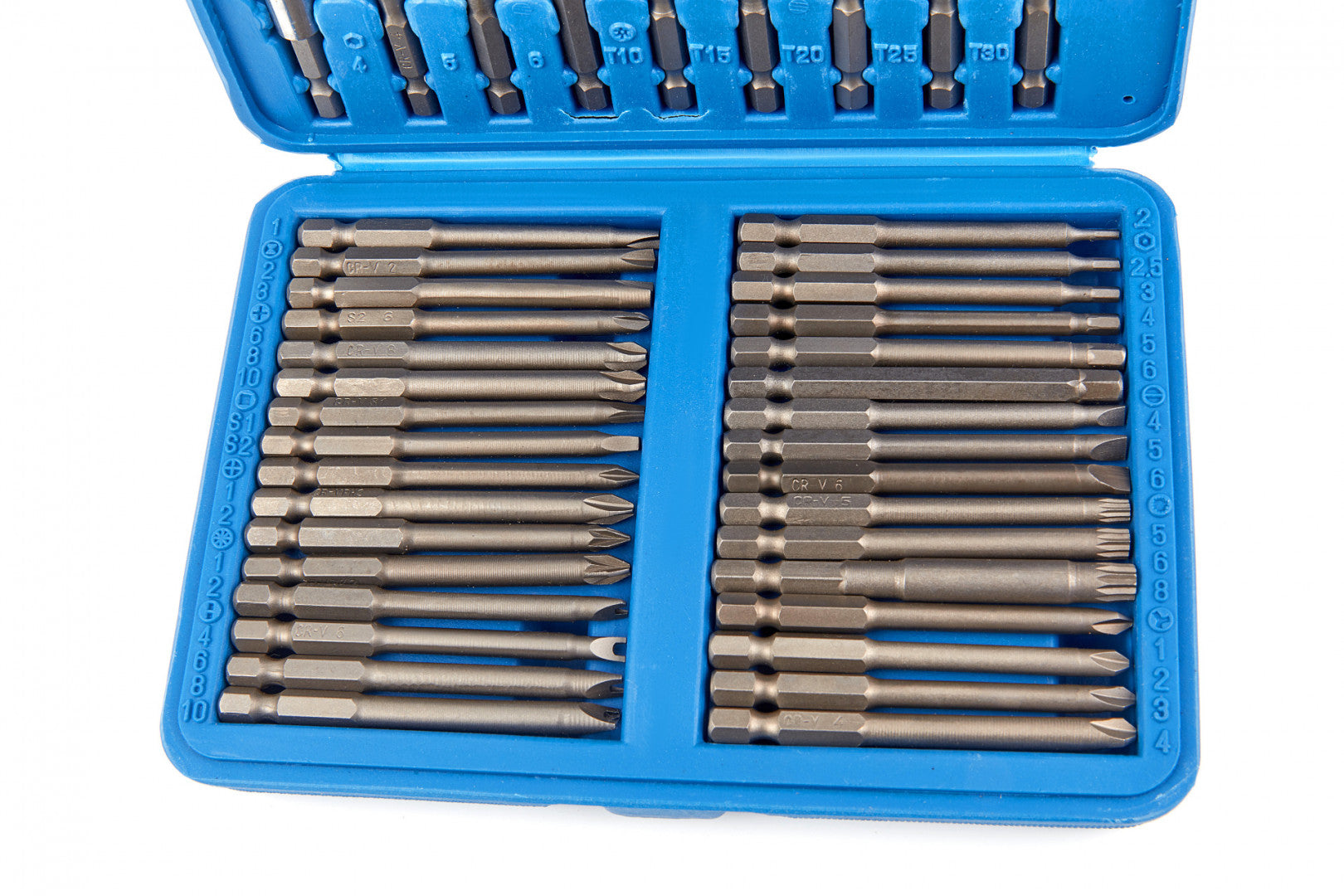 Sada 50 dlhých bitov na vŕtačku hbm machines holandsko