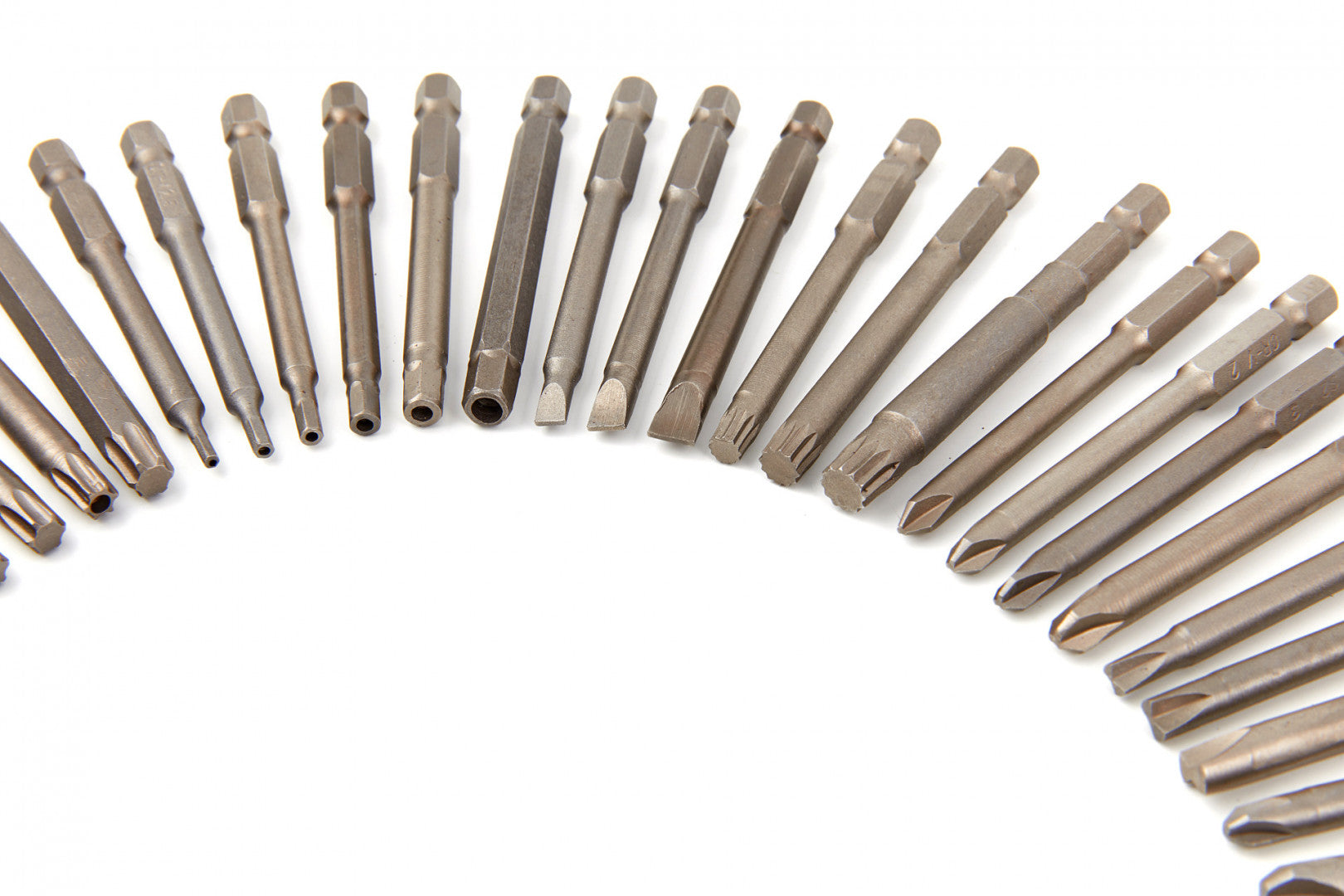 Sada 50 dlhých bitov na vŕtačku hbm machines holandsko