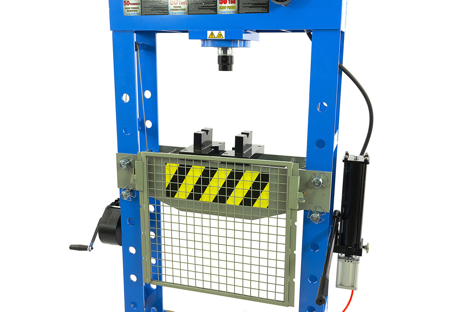 Stojanový hydropneumatický lis s ochranou 50t